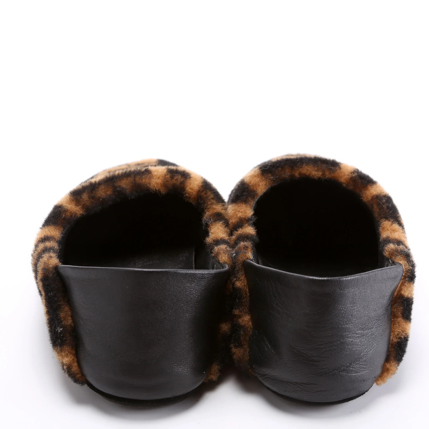 Zucca Shearling Slippers Size 37 - Image 4