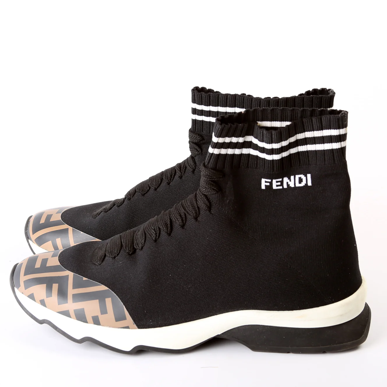 Zucca Sock Sneakers Size 38 - Image 3